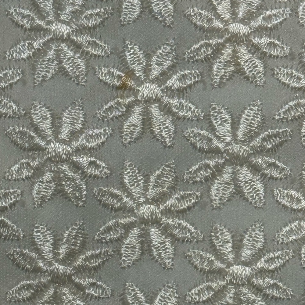 Vintage Tina Hagen Ivory Daisy Embroidered Skirt Size Small Petite - Picture 9 of 9